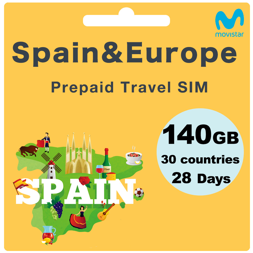 Tarjeta SIM Prepago España - TravelSim® País