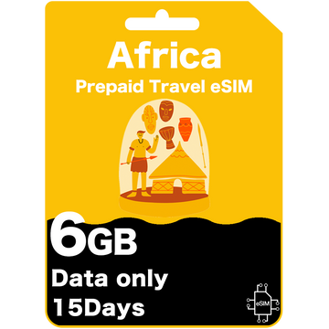 Africa Prepaid Travel eSIM card