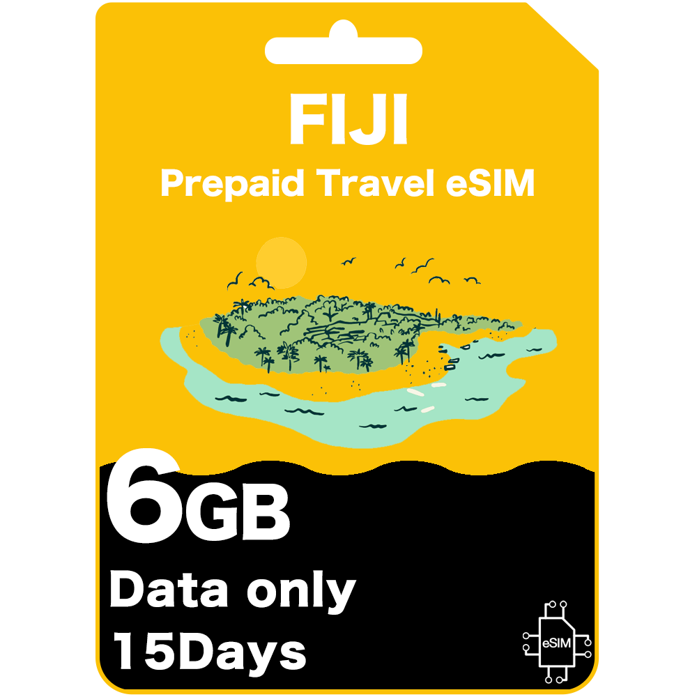 Fiji Prepaid Travel eSIM card