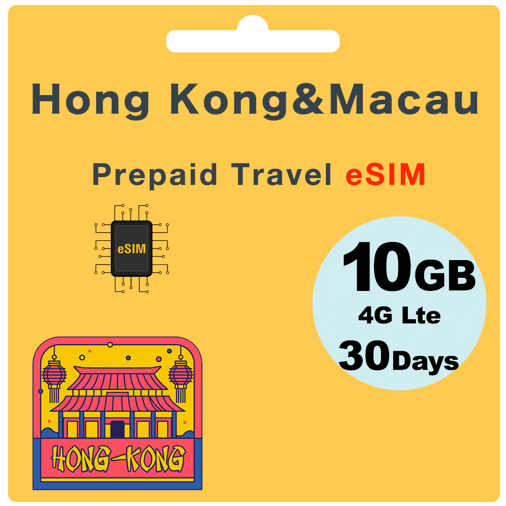 Hong Kong & Macau Travel eSIM