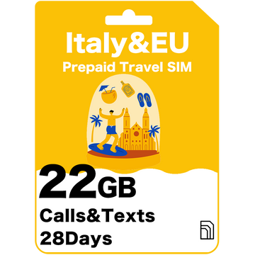 Italy Prepaid Travel SIM Card - Vodafone