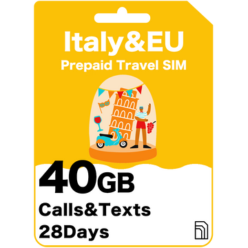 Italy Prepaid Travel SIM Card - Vodafone