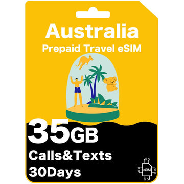 Vodafone Australia Network Prepaid eSIM