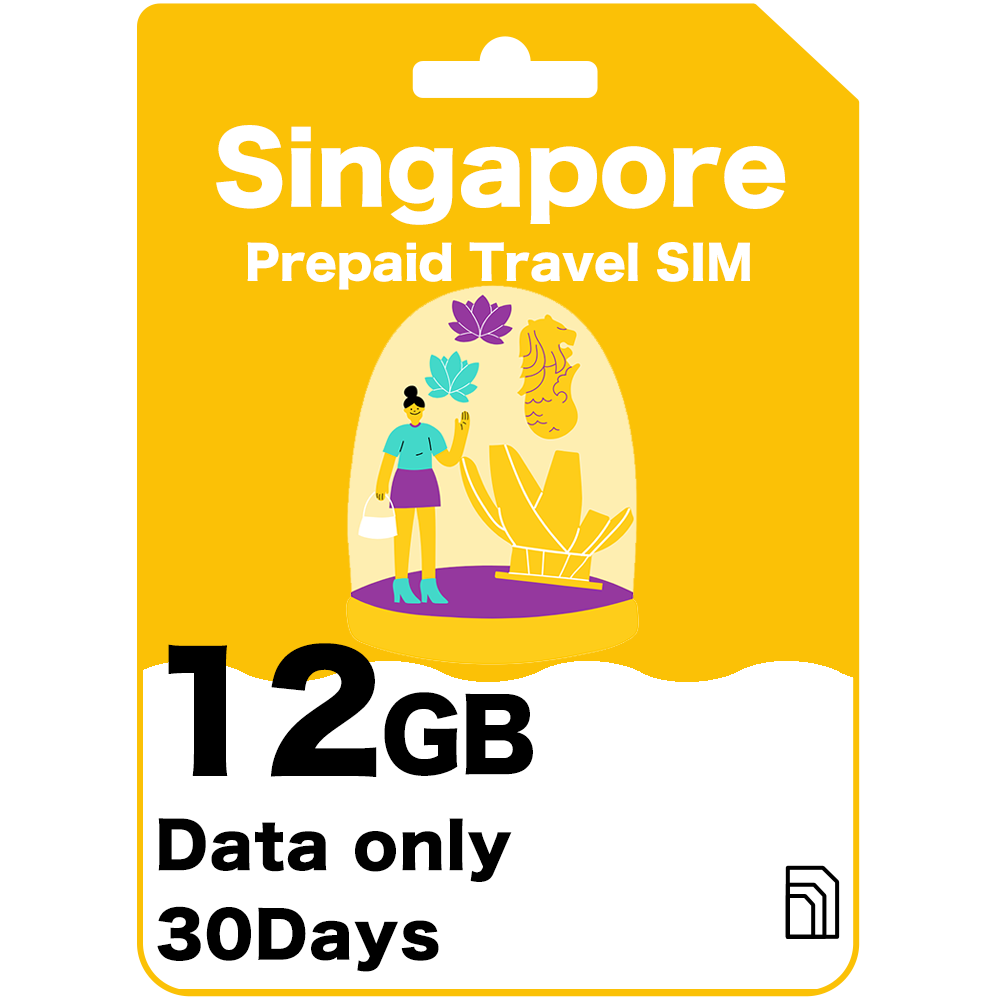 Singapore Prepaid Travel SIM Card