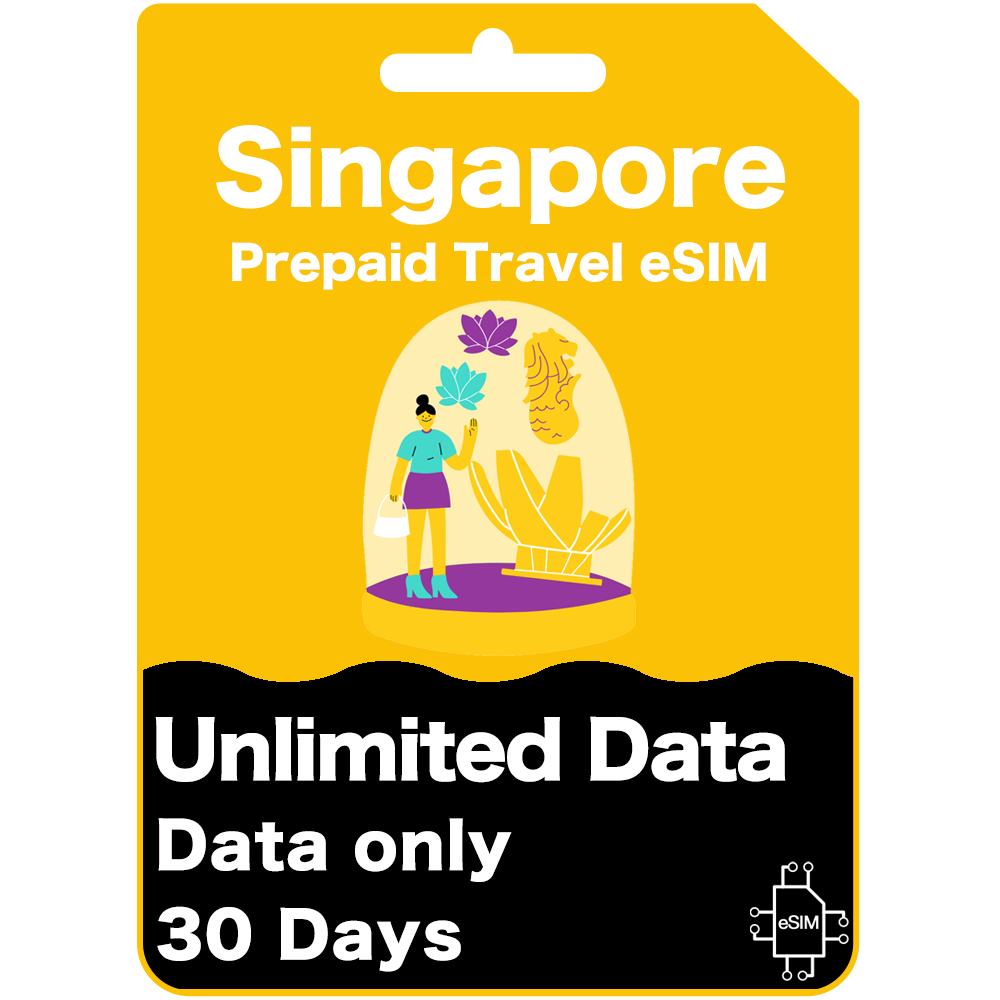 Singapore Prepaid Travel eSIM Card