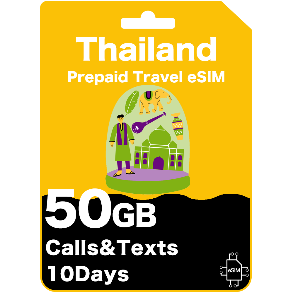 Thailand Prepaid Travel eSIM Card - AIS