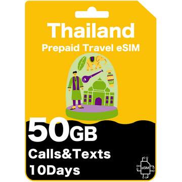 Thailand Prepaid Travel eSIM Card - AIS