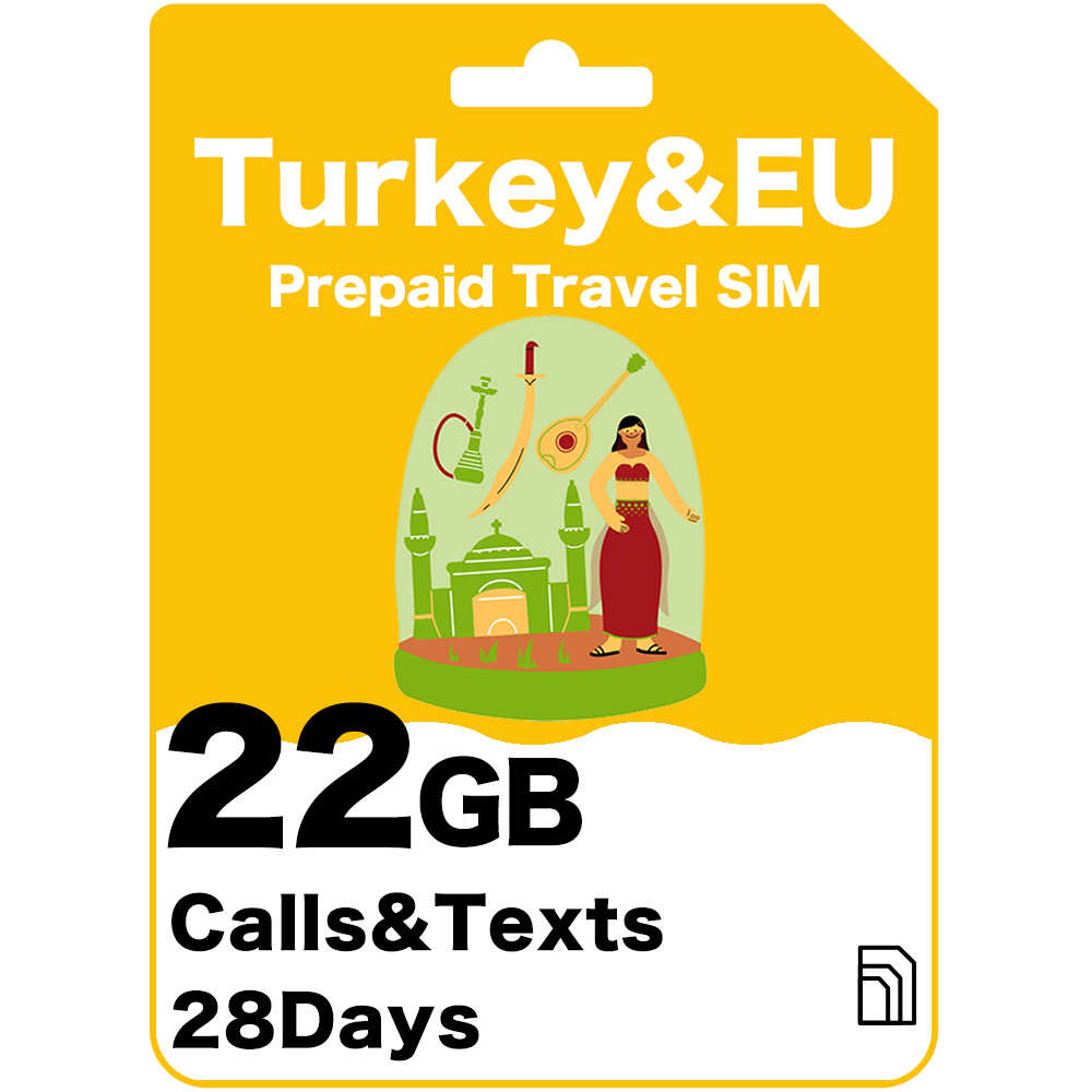 Turkey travel sim card 