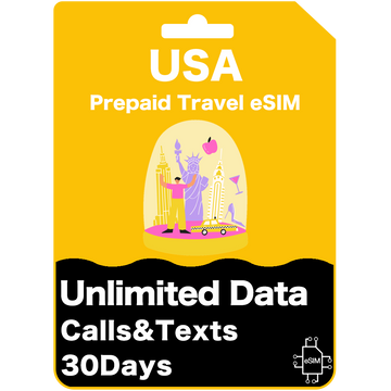 USA Travel eSIM card