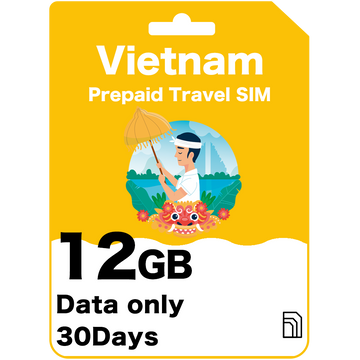 Vietnam Prepaid Travel SIM Card