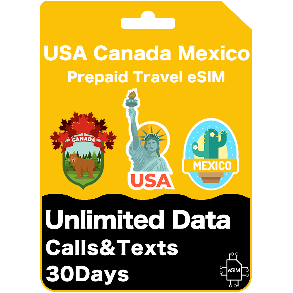 usa travel eSIM card