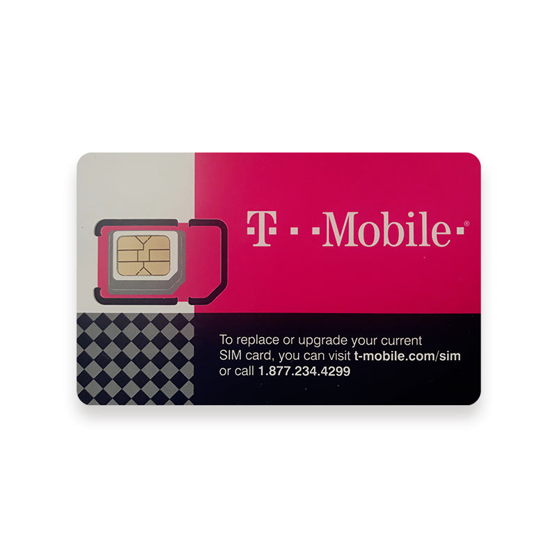 T-Mobile Prepaid SIM card - 30/60/90 Days