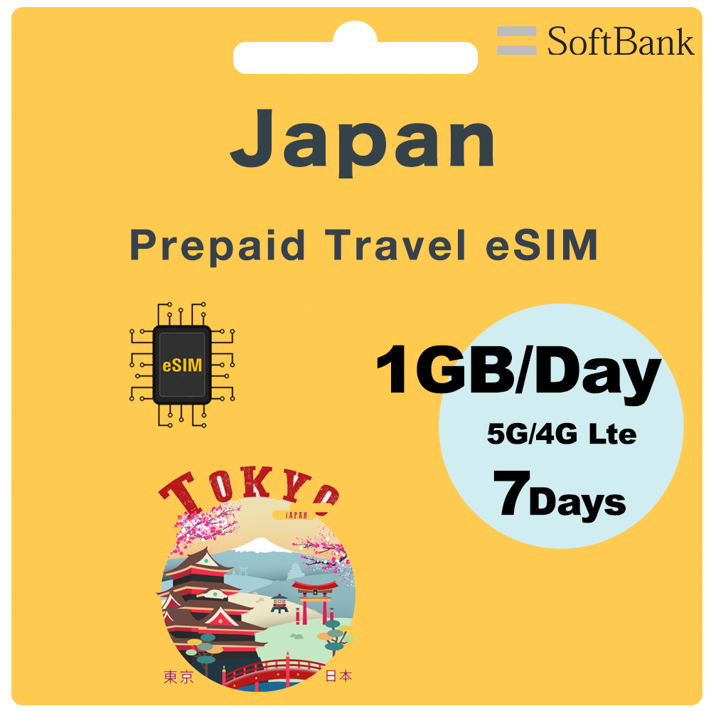 Japan Travel eSIM card